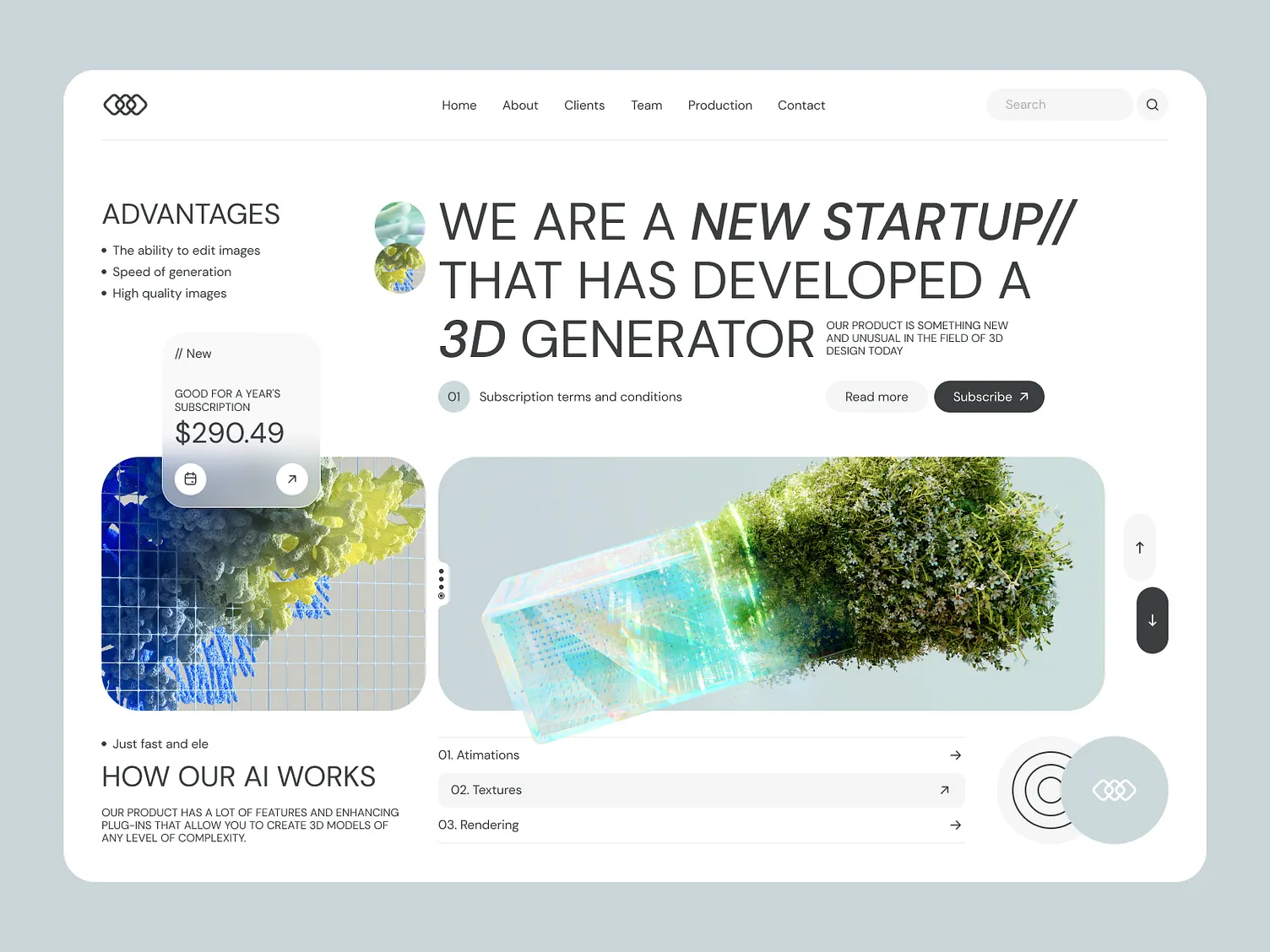 Startup Project Screenshot